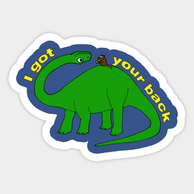 I Got Your Back Sticker by TeamKeyTees